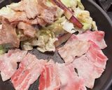 茄子とキャベツと豚肉の甘辛味噌炒め作り方16写真