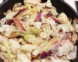 茄子とキャベツと豚肉の甘辛味噌炒め作り方17写真