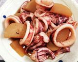 イカと大根の煮物作り方3写真