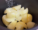 ミョウガときのこペーストのポテトサラダ作り方1写真
