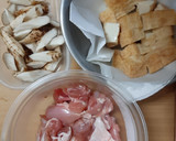 厚揚げ入り鶏ごぼう炒め★オイスター風味作り方1写真
