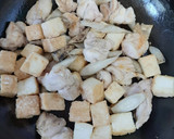 厚揚げ入り鶏ごぼう炒め★オイスター風味作り方9写真