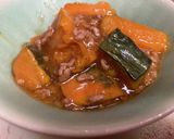 カボチャのトロトロそぼろ煮作り方4写真