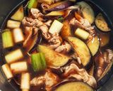 茄子と豚肉のつけ汁作り方3写真