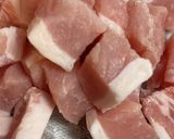 豚肉たけのこ煮作り方1写真