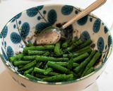 三度豆のごま和え作り方5写真