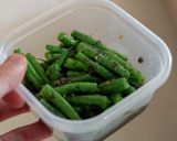 三度豆のごま和え作り方6写真