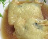 木綿豆腐とアサリ・わかめ入りの袋煮作り方4写真