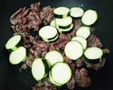 基本の中華★牛肉と夏野菜弁当★ズッキーニ作り方5写真