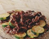 基本の中華★牛肉と夏野菜弁当★ズッキーニ作り方8写真