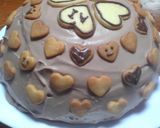 ココアクリームとチョコムースのズコット作り方13写真