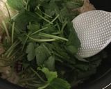たこと三つ葉の炊き込みご飯作り方3写真