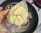 絞り出し☆キャラクターホットケーキ作り方2写真