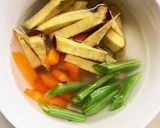簡単副菜きな粉味噌甘酸味根菜野菜炒め作り方2写真