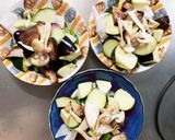 簡単副菜きな粉味噌甘酸味根菜野菜炒め作り方5写真