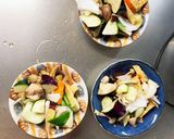 簡単副菜きな粉味噌甘酸味根菜野菜炒め作り方6写真