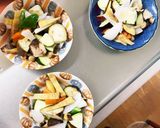 簡単副菜きな粉味噌甘酸味根菜野菜炒め作り方8写真