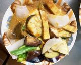 簡単副菜きな粉味噌甘酸味根菜野菜炒め作り方9写真