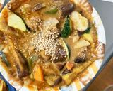 簡単副菜きな粉味噌甘酸味根菜野菜炒め作り方14写真