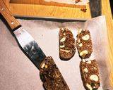 健康ボリボリ堅め　ビスコッティコーヒー味作り方6写真