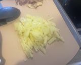 じゃがいもと挽肉の炒め物作り方1写真