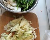 ピリ辛野菜炒め作り方1写真