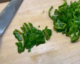 ピーマンの塩昆布炒め作り方1写真