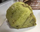 抹茶小豆のモチモチ蒸しパン作り方8写真
