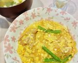 玉ねぎたっぷり♪鶏もも肉の卵とじ☆丼にも作り方8写真
