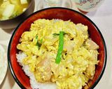 玉ねぎたっぷり♪鶏もも肉の卵とじ☆丼にも作り方7写真