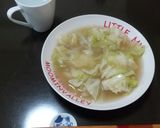 簡単 キャベツの雑煮作り方7写真