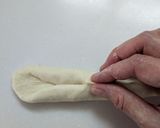 超ラクラクの手ごねパン～ドッグパン☆作り方11写真