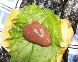 大葉と梅干も一緒に 海苔餅作り方2写真
