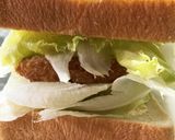 コロッケサンド　ランチ用作り方4写真
