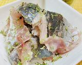 洋風【アジ刺身つまみ】すし酢✖️ディル作り方6写真