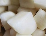 簡単!キムチの素でカクテキ!作り方2写真