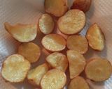 パセリたっぷりのカレー揚げポテト作り方7写真
