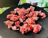 キャンプで豚肉と舞茸のチャプチェ作り方4写真