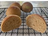 手ごねで4種の全粒粉100%ちぎりパン作り方19写真