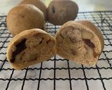 手ごねで4種の全粒粉100%ちぎりパン作り方22写真