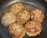 ワンパン！ふわふわハンバーグ！作り方7写真
