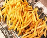 フライドポテトと豚こまの甘辛炒め作り方1写真