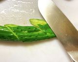 たたききゅうりのさっぱり梅和え作り方1写真