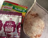 トマトポタージュde蒸しパン作り方1写真