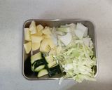 もち麦と野菜たっぷりミネストローネ作り方2写真