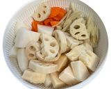汁が飲める！出汁で煮る筑前煮作り方1写真