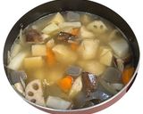汁が飲める！出汁で煮る筑前煮作り方7写真