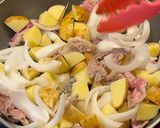 キムチーズ肉じゃが作り方7写真