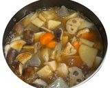 汁が飲める！出汁で煮る筑前煮作り方8写真