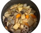 汁が飲める！出汁で煮る筑前煮作り方12写真